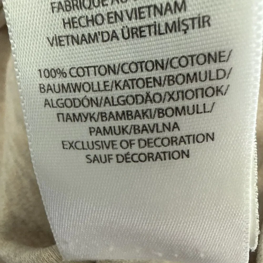 Polo Ralph Lauren Polo Shirt Mens L Tan Classic Fit LS Flesh Pony 100% Cotton